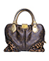 Monogram Leopard Adele, back view